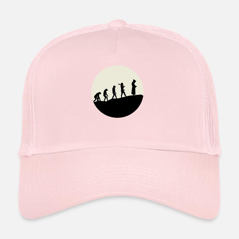 Monks Evolution Moon Trucker Cap