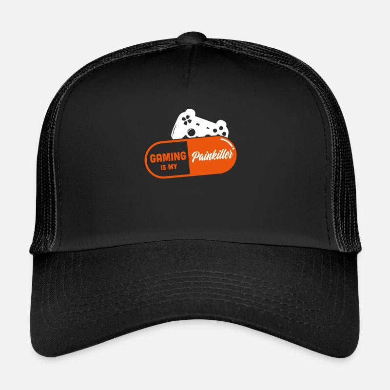 Gaming - Trucker Cap - Schwarz/Schwarz