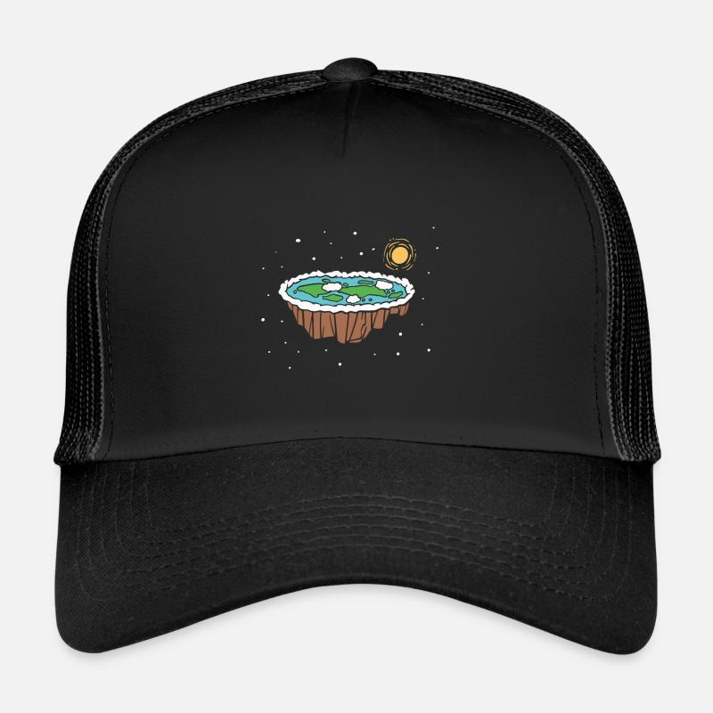 Die Erde ist eine Scheibe Trucker Cap