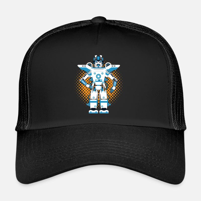 Robots and robotics Trucker Cap