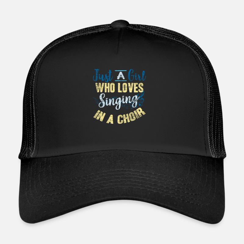 Chanteur de choeur Casquette trucker 