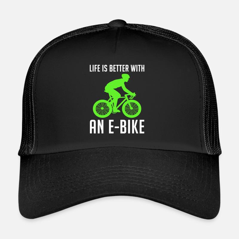 E-Biker E Bike Fahrer Trucker Cap