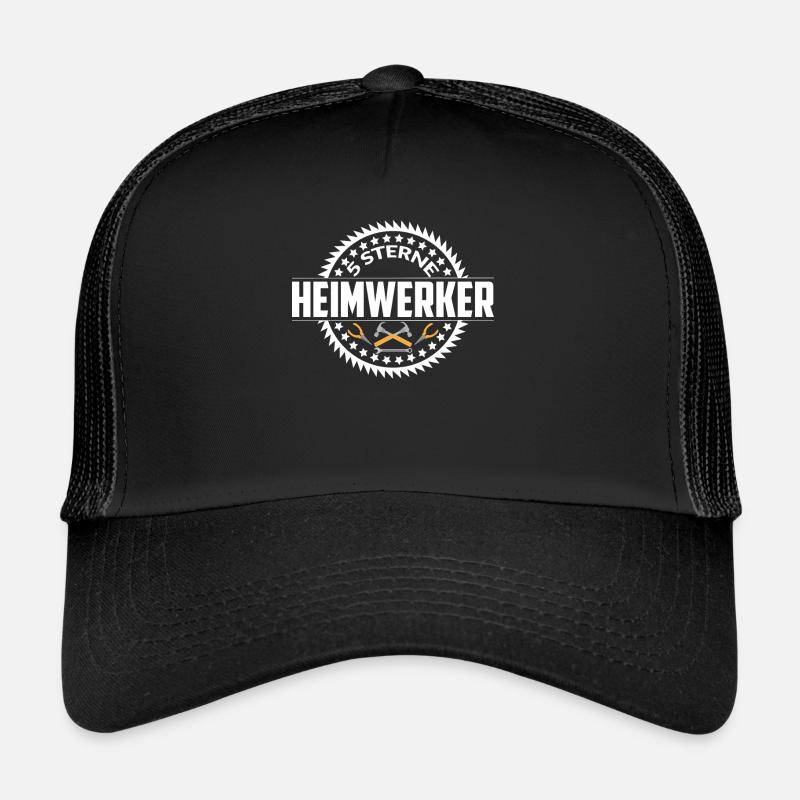 5 STERNE HEIMWERKER Trucker Cap