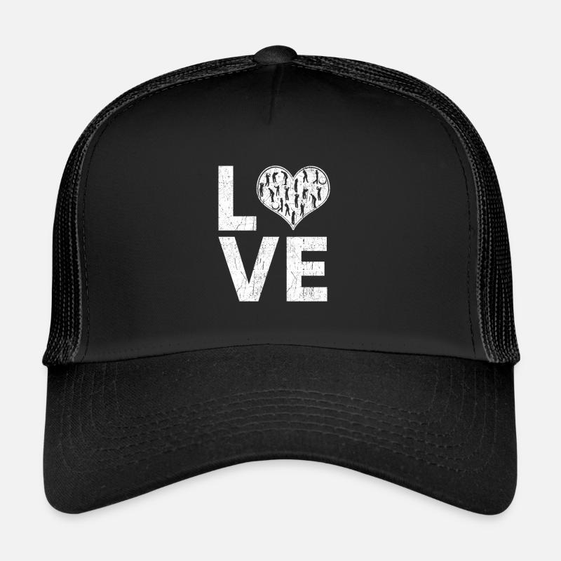 Golf, terrain de golf, golfeur, j'aime le golf Casquette trucker 