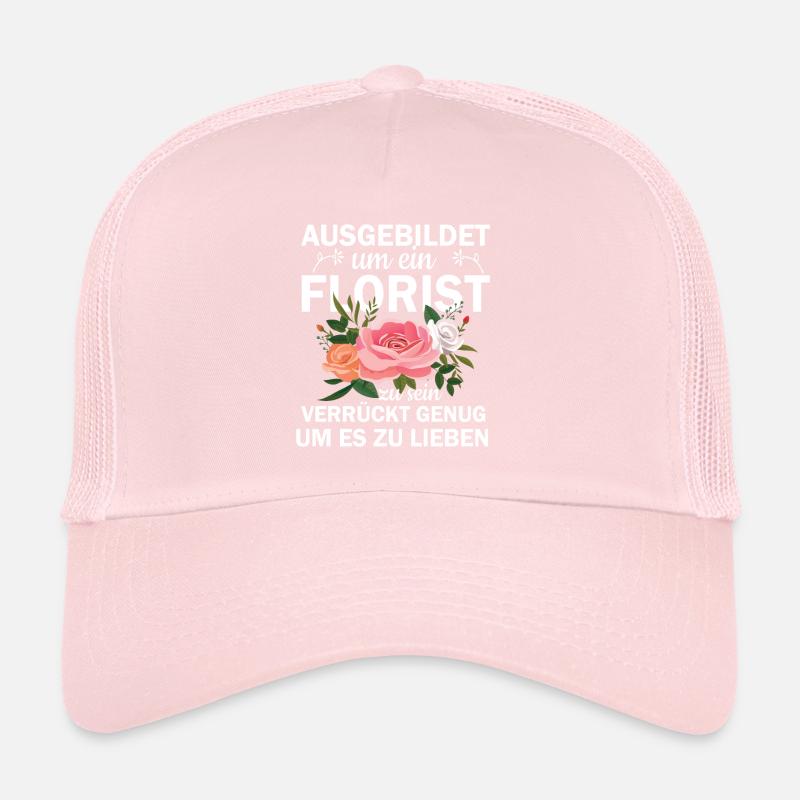 Ausgebildet Um ein Florist Zu Sein Trucker Cap