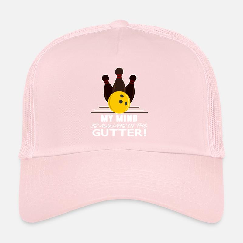My Mind Is Always In The Gutter Trucker Cap