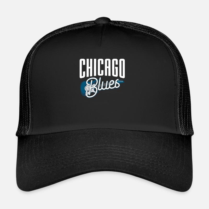 Blues Gitarre Trucker Cap