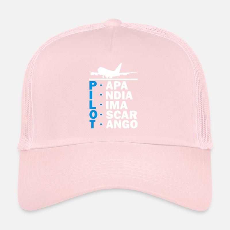 Airplane pilot gift I aviation aviator Trucker Cap