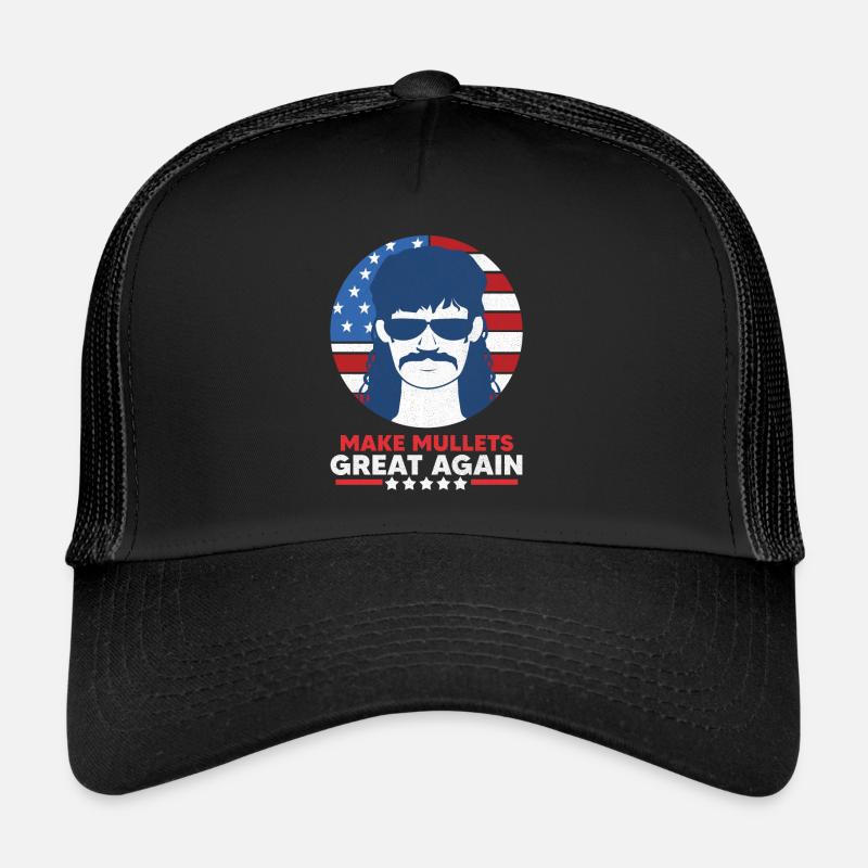 Mullet sayings Trucker Cap