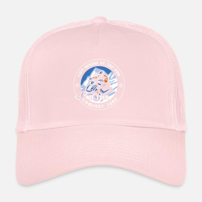 Cadeau de devis Zone de confort de motoneige Casquette trucker 
