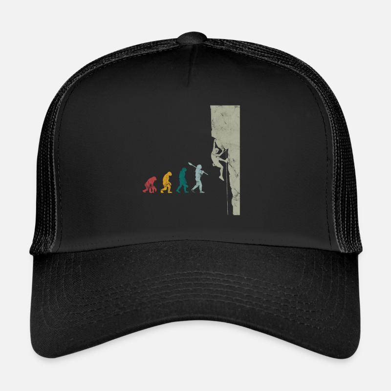 Climbing bouldering evolution Trucker Cap