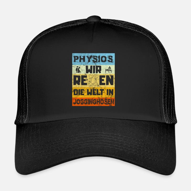 Physiotherapeut Geschenk Trucker Cap