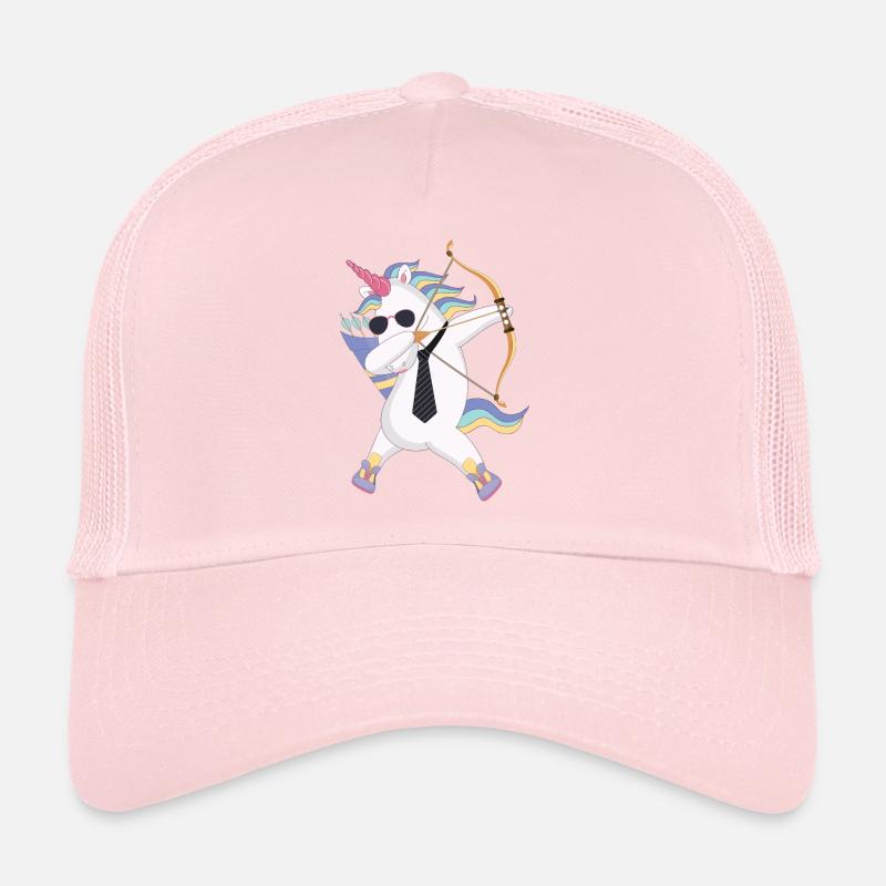 Dabbing Unicorn mit Pfeil und Bogen Geschenk Trucker Cap