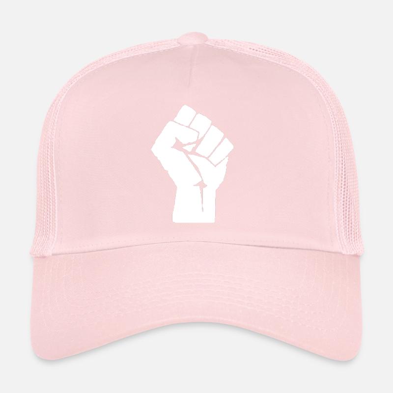 Black Lives Matter Black Power Trucker Cap