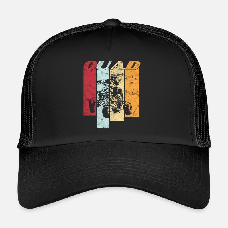 Quad Casquette trucker 