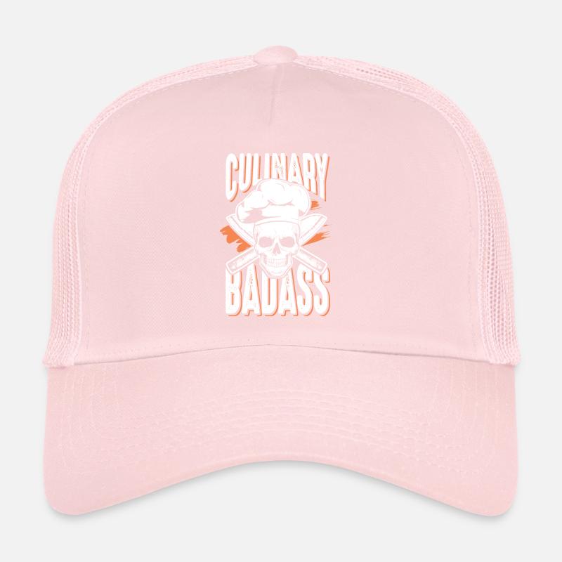 Culinary skull cooking chef Trucker Cap