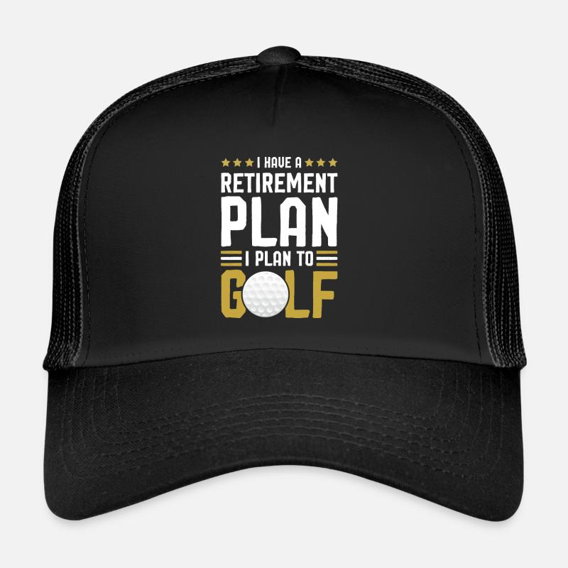 Golf Golfer Spruch Trucker Cap