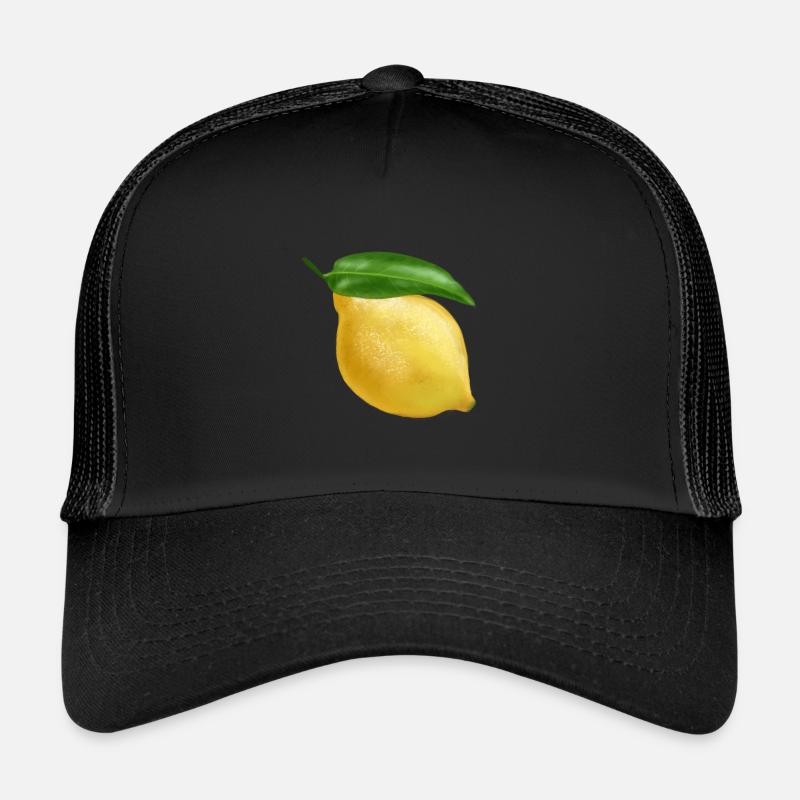 Lemon Life - Trucker Cap - black/black