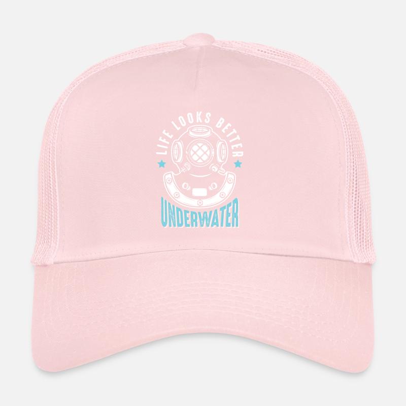 Plongée Plongée Apnée Plongée Casquette trucker 