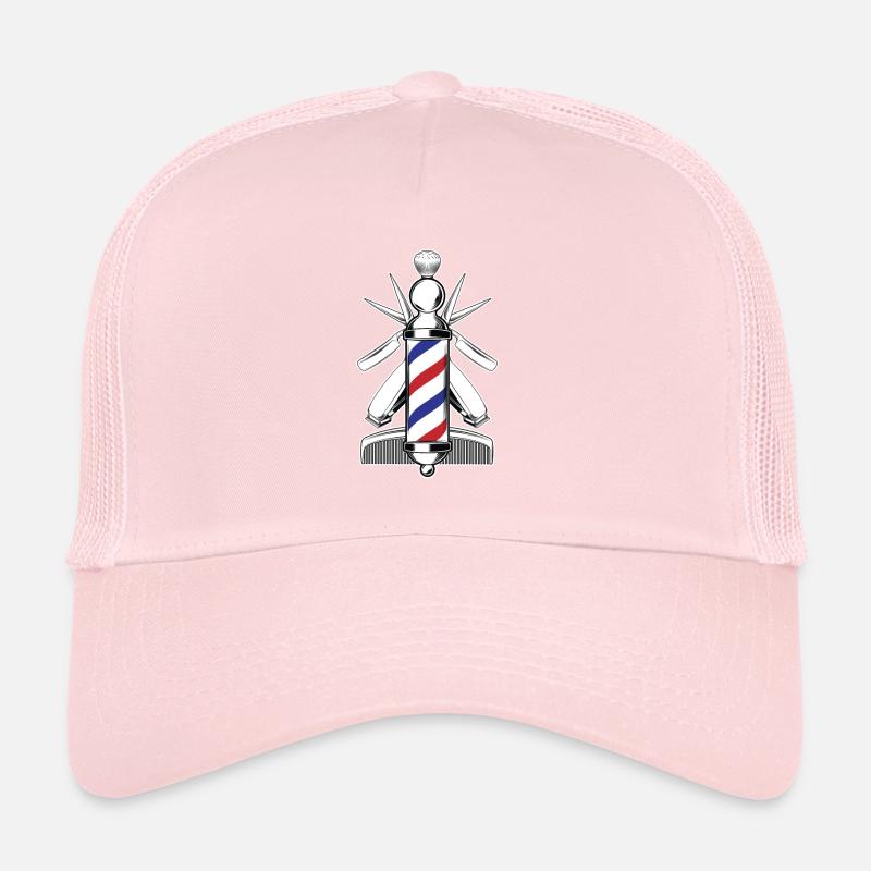 Barber Barbershop Barbier Bart Trucker Cap