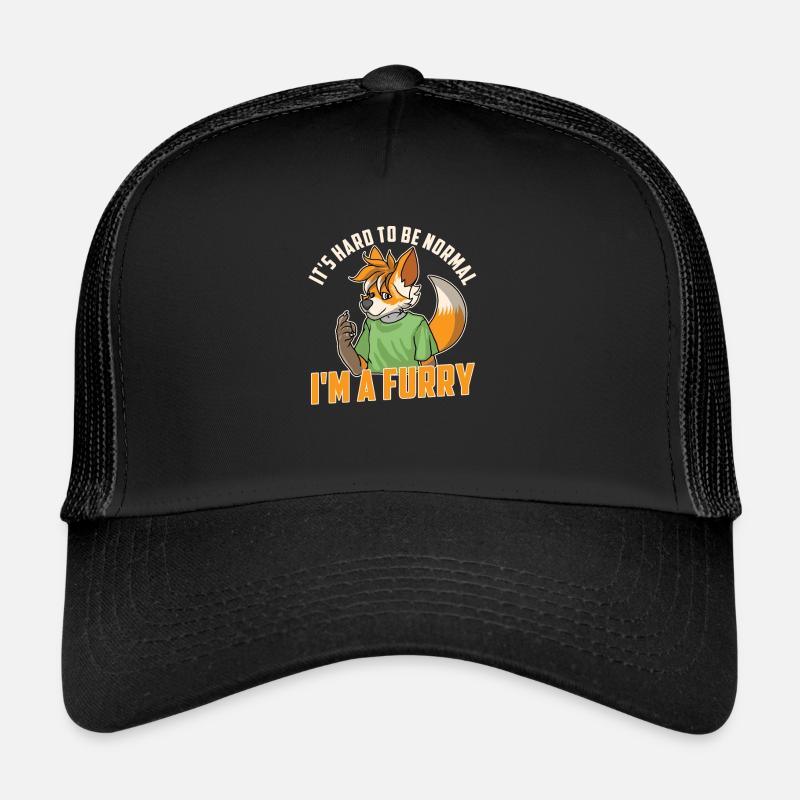 Furry Fandom Furries Fursona Casquette trucker 