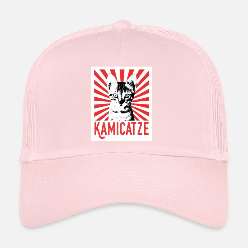 Kamicatze süße Katze cat grumpy cat katzen Katzen Trucker Cap