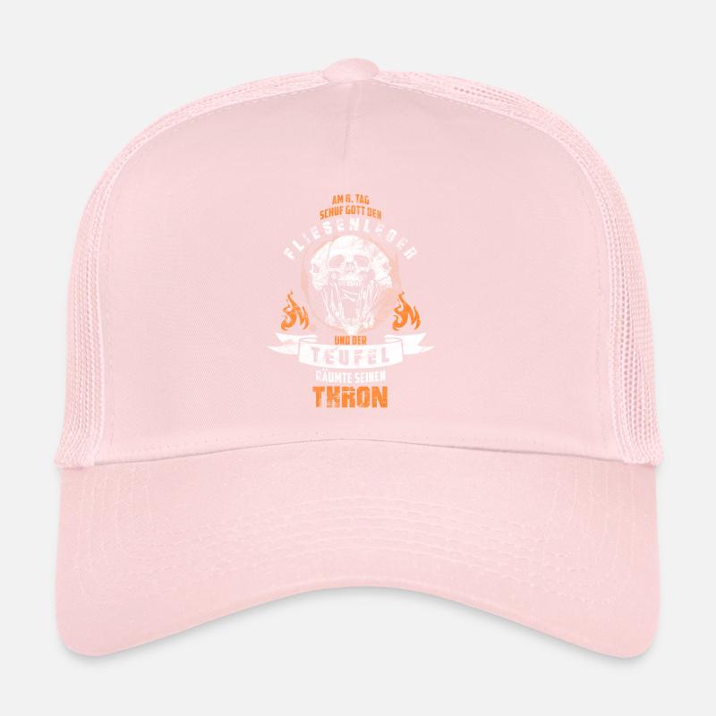 Geschenkidee Fliesenleger Beruf Fliesen Handwerker Trucker Cap