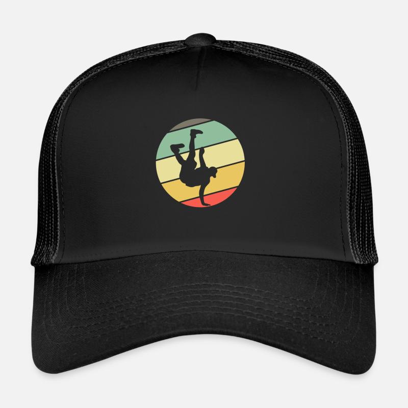 Retro Breakdancing Bboying Breakdancing Trucker Cap