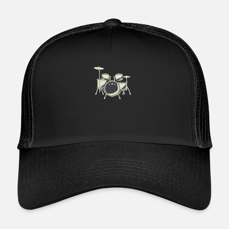 Drums drummer Trucker Cap