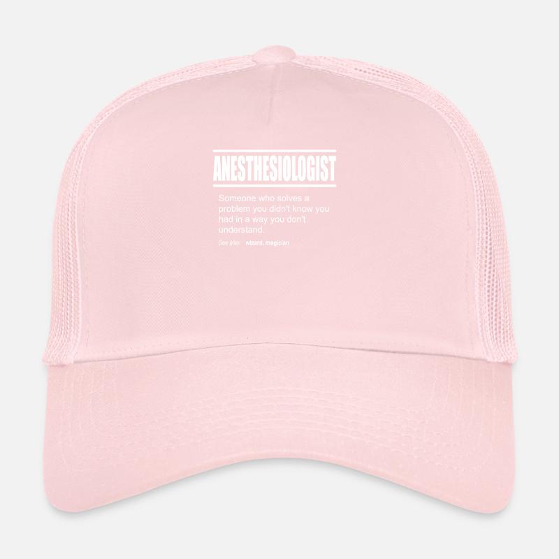 Description drôle Tee Anesthesiologist Edition Casquette trucker 