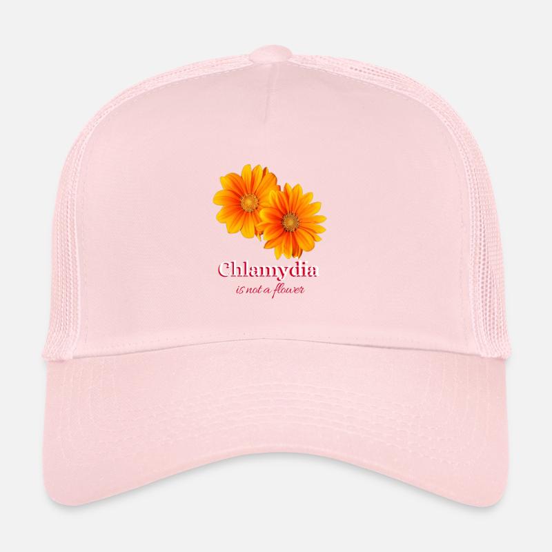 STD Prevention. Chlamydia Is Not A Flower. Trucker Cap