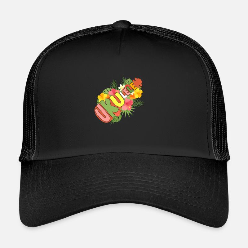 Uke Ukulele Trucker Cap