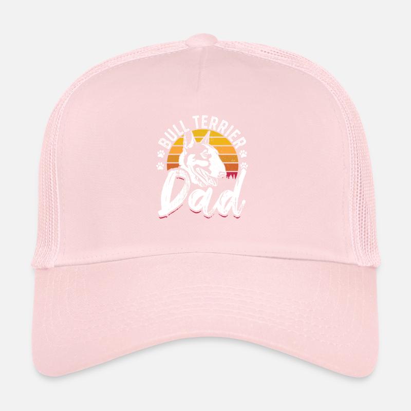 Bull Terrier Dad Geschenkidee Hunde Trucker Cap