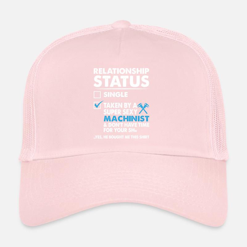 État de la relation pris par un machiniste super sexy Casquette trucker 