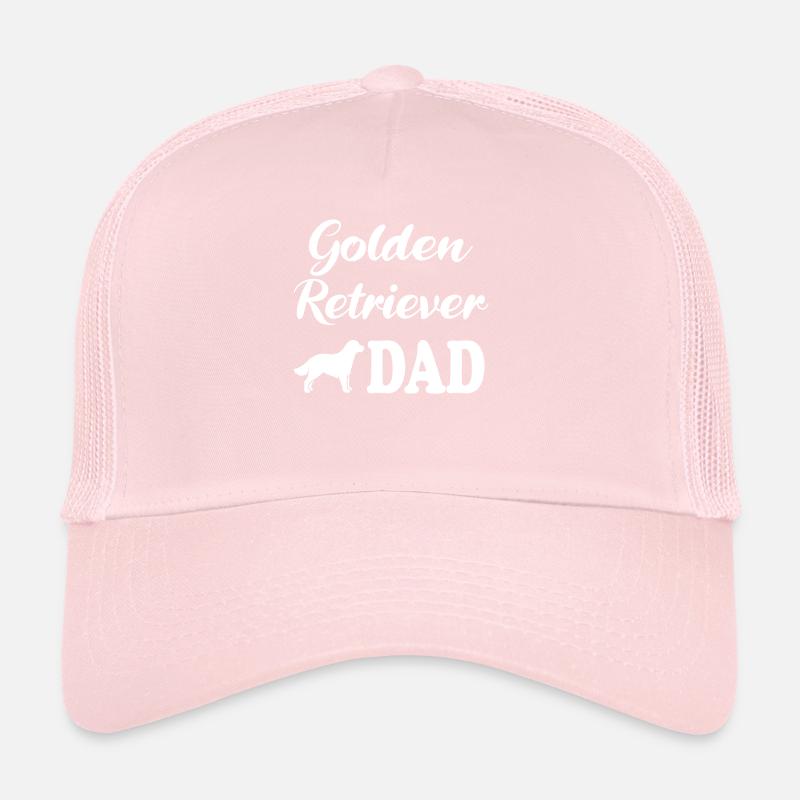 Golden Retriever Dad Spruch Geschenk Trucker Cap