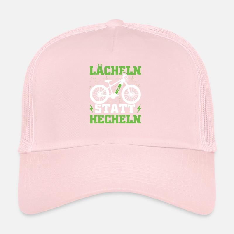 Lächeln statt Hecheln Ebike Geschenkidee Trucker Cap