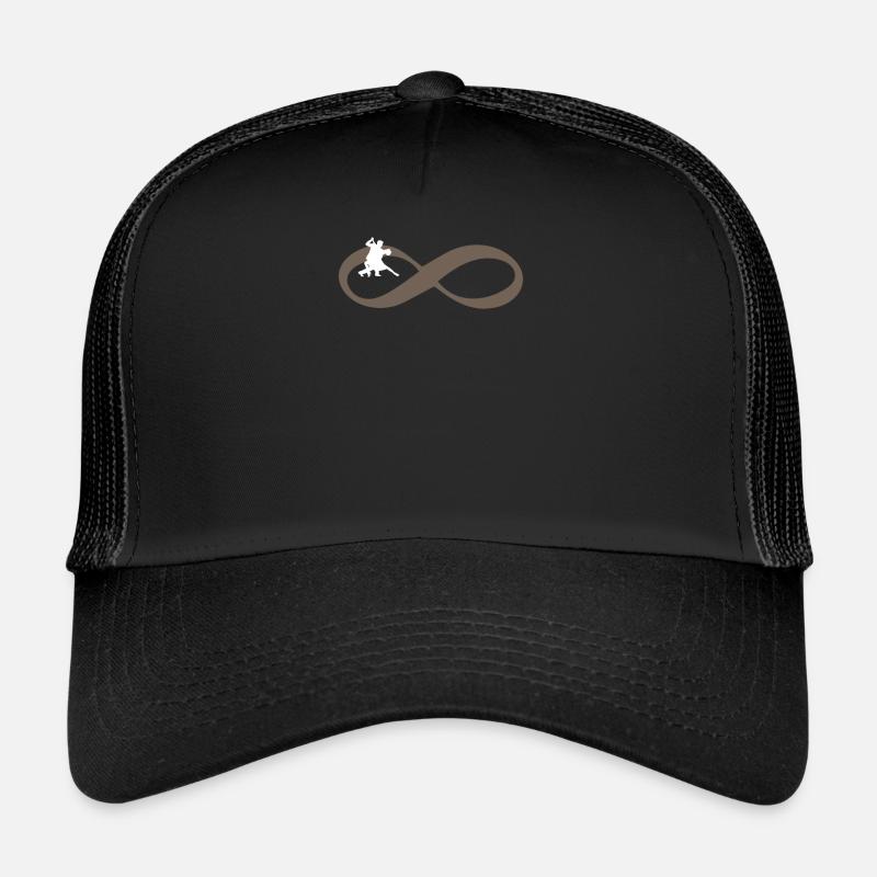SALSA FOR EVER Bachata Infinity - Trucker Cap - black/black