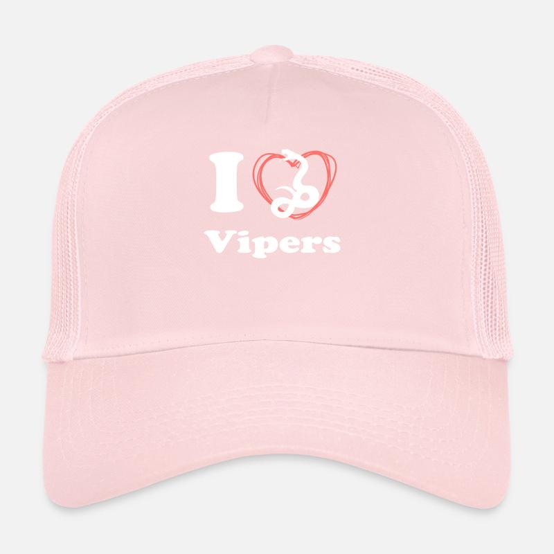 I Love Vipers Trucker Cap