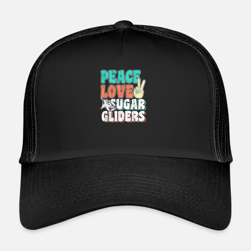 planeurs de sucre épris de paix Casquette trucker 