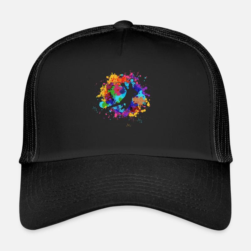 Handball - Casquette trucker  - noir/noir