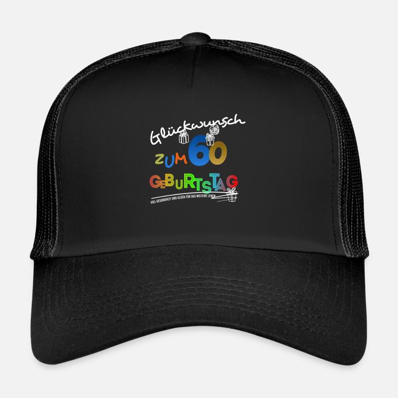 60. Geburtstag Geburtstagsgeschenk Trucker Cap