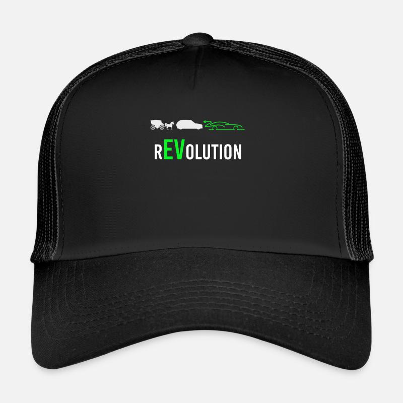 Voiture électrique électrique eauto rEVolution Casquette trucker 