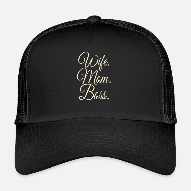 Femme maman patron Casquette trucker 