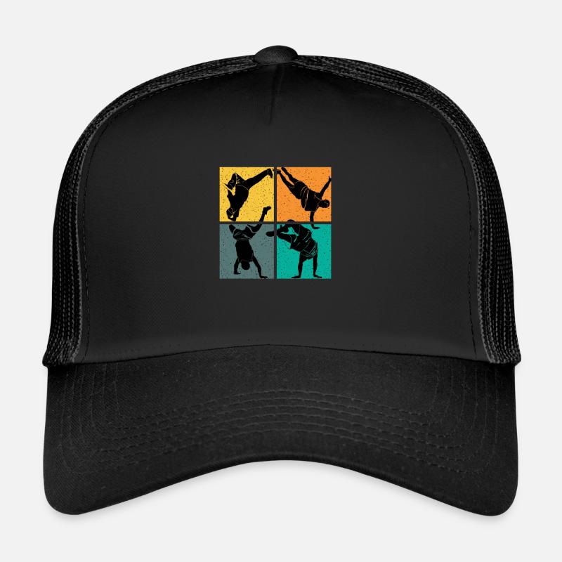 Breakdance danse vintage Casquette trucker 