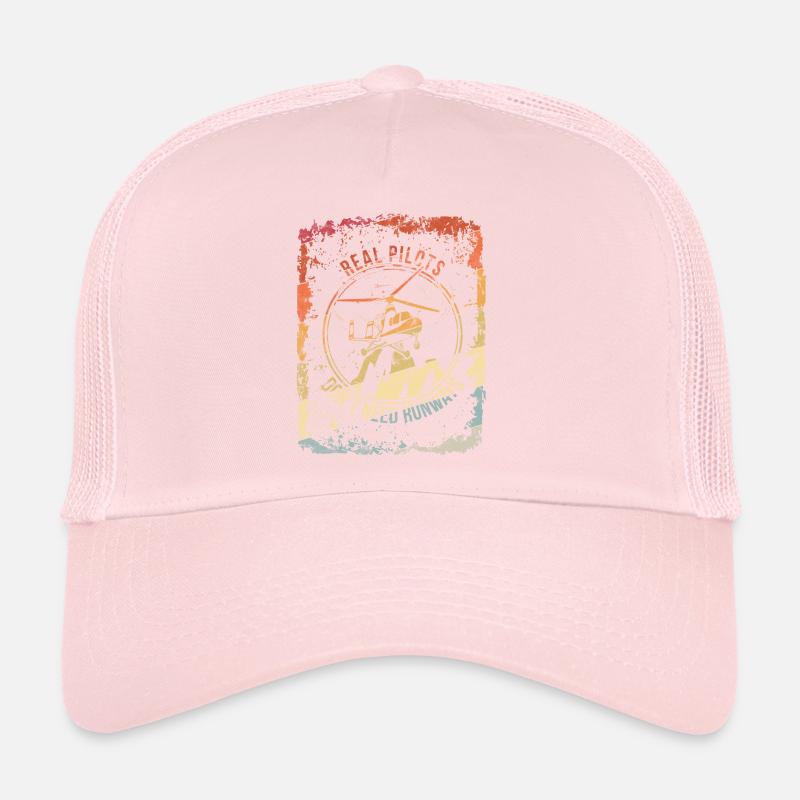 Helikopter Hubschrauber Pilot Trucker Cap