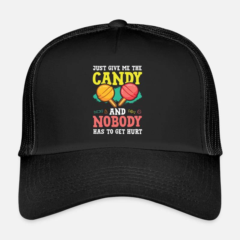 Candy saying Candy Trucker Cap