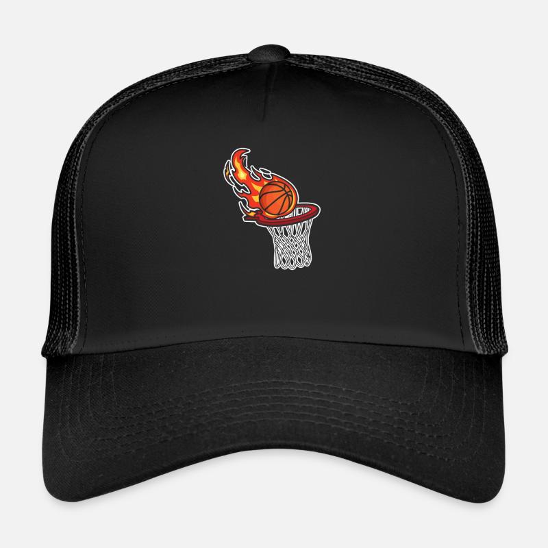 Conception du feu de basket-ball pour les athlètes d’équipe Casquette trucker 