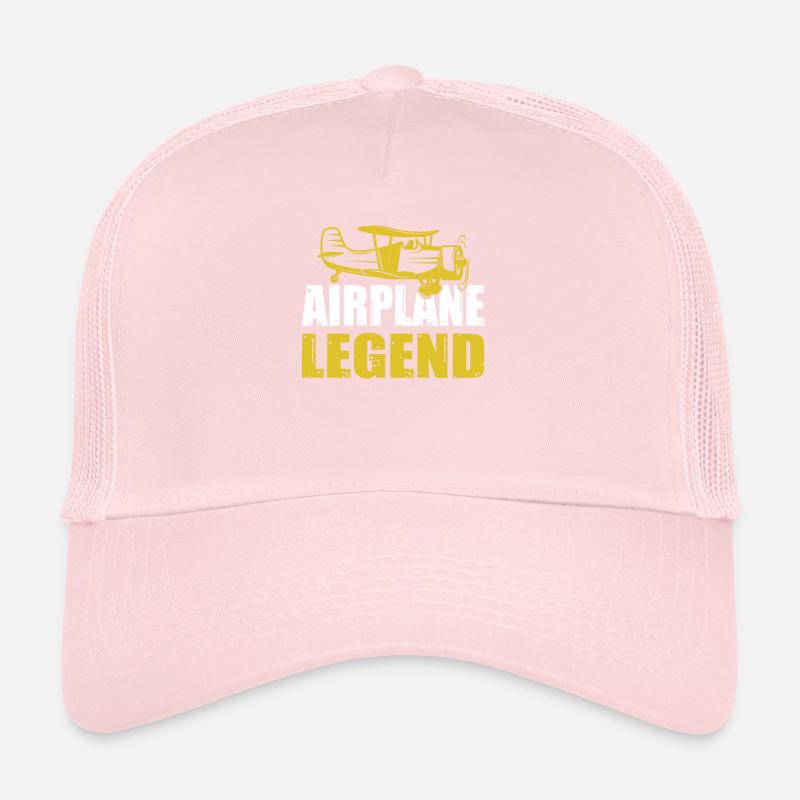 Légende de l'avion Casquette trucker 