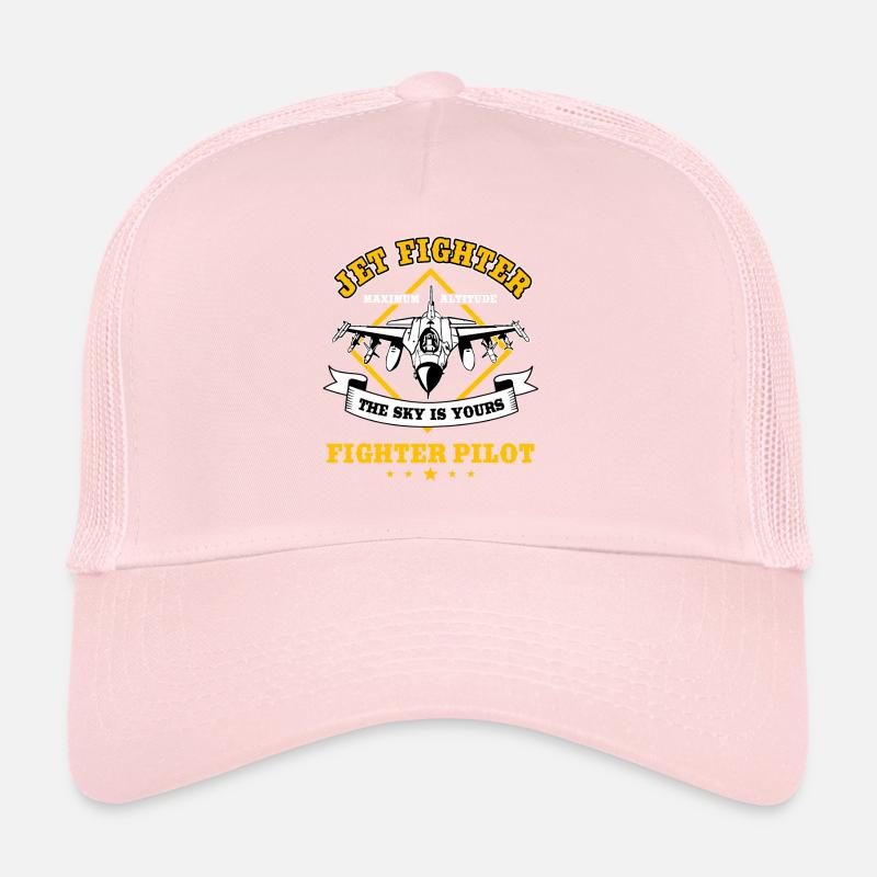 Fighter pilot jet fighter Trucker Cap