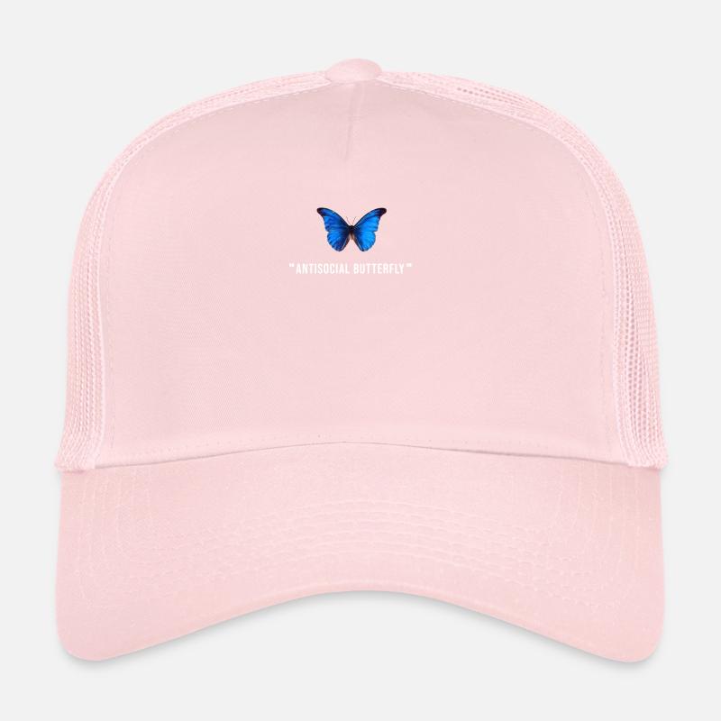 Papillon antisocial - Esthétique du papillon - Casquette trucker 